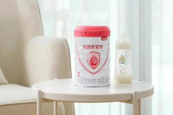 贝因美爱加奶粉营养全面