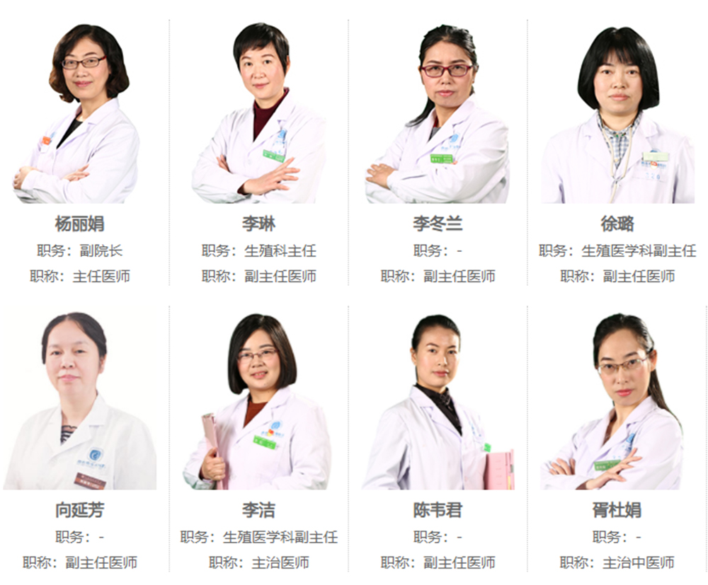 南昌生殖医院做试管婴儿好的医生推荐，这三位均值得选