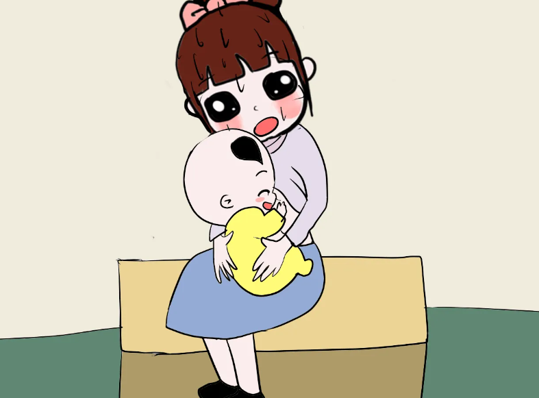 4个月宝宝拒奶一喂就哭还吃手这种情况需要去医院吗？