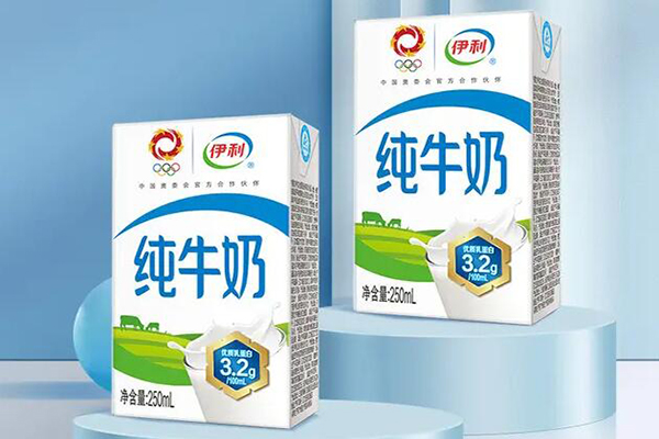 伊利纯牛奶奶源品质高