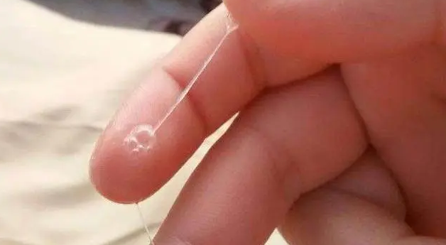 女性排卵时排出来的分泌物是什么样子的有图片吗?
