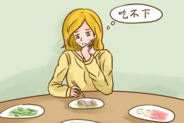 冻胚着床后会出现食欲下降