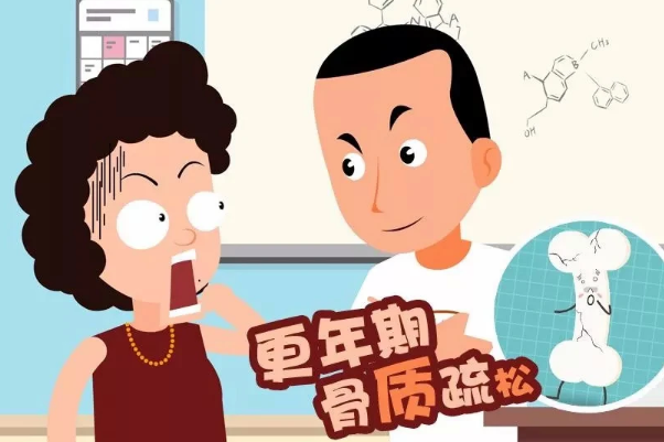 绝经后女性会有骨质疏松的问题