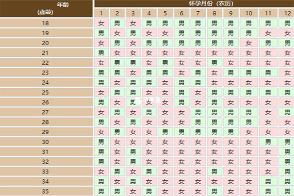 双岁双月怀女孩